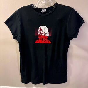 RARE Dawn of The Dead Baby Tee Halloween Horror Spooky